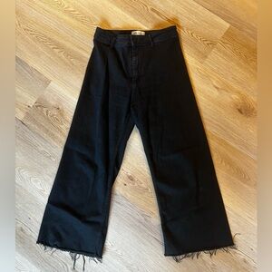 Black Culotte Jeans